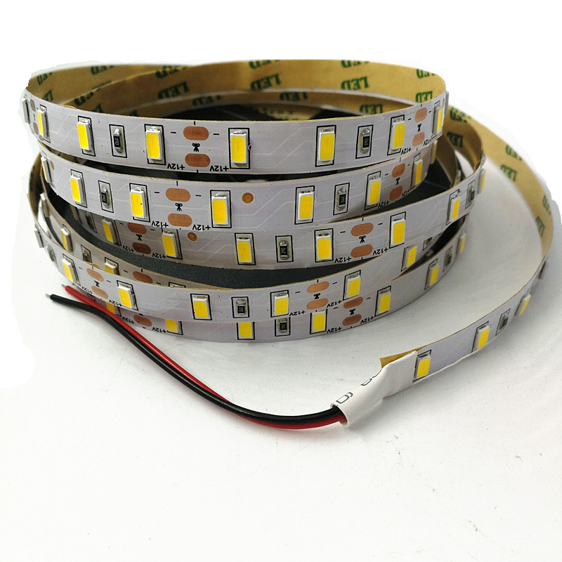 1m 2m 3m 4m 5m DC 12V Flexibele LED Strip licht 5630 SMD ip20 Niet-waterdichte 60/120/180/240/300LEDs Hoge Heldere 10mm LED Tape