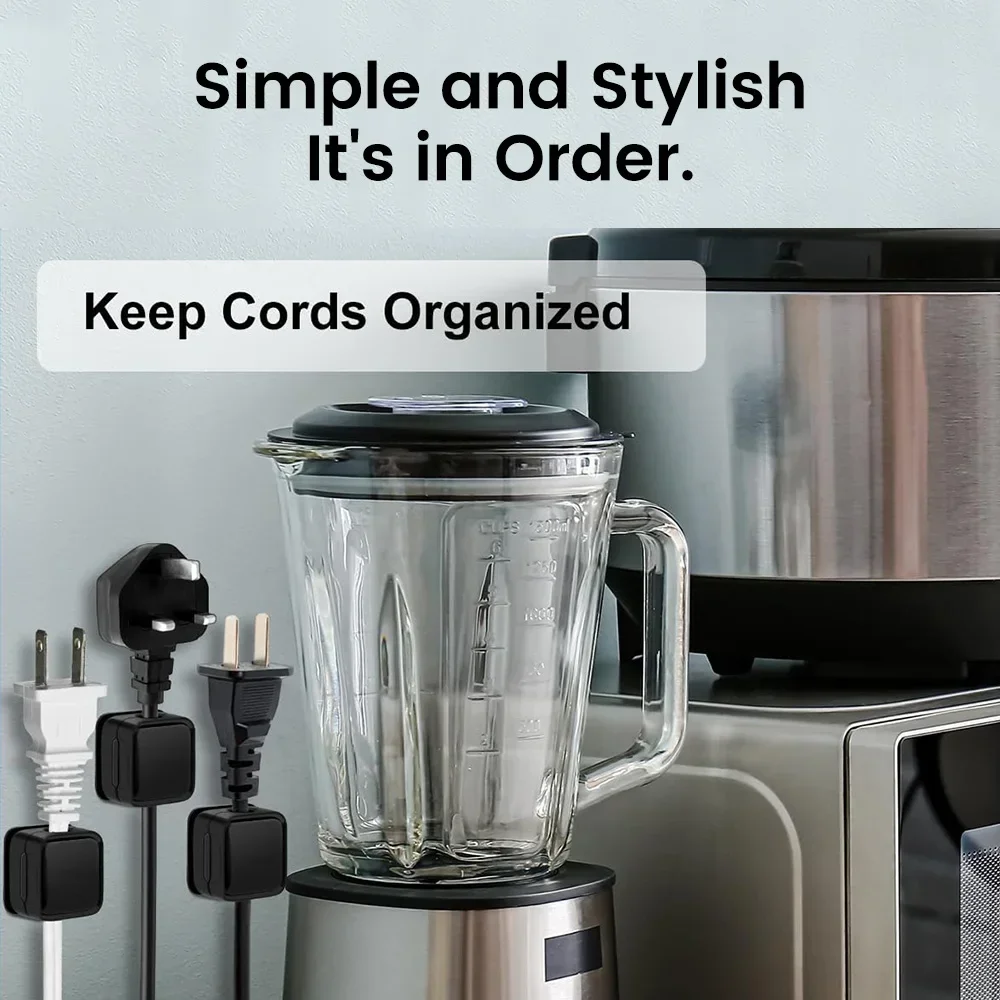 Magnetische Kabel Clips Kabel Glad Verstelbare Snoer Houder Onder Bureau Kabel Management Draad Keeper Organizer Houder
