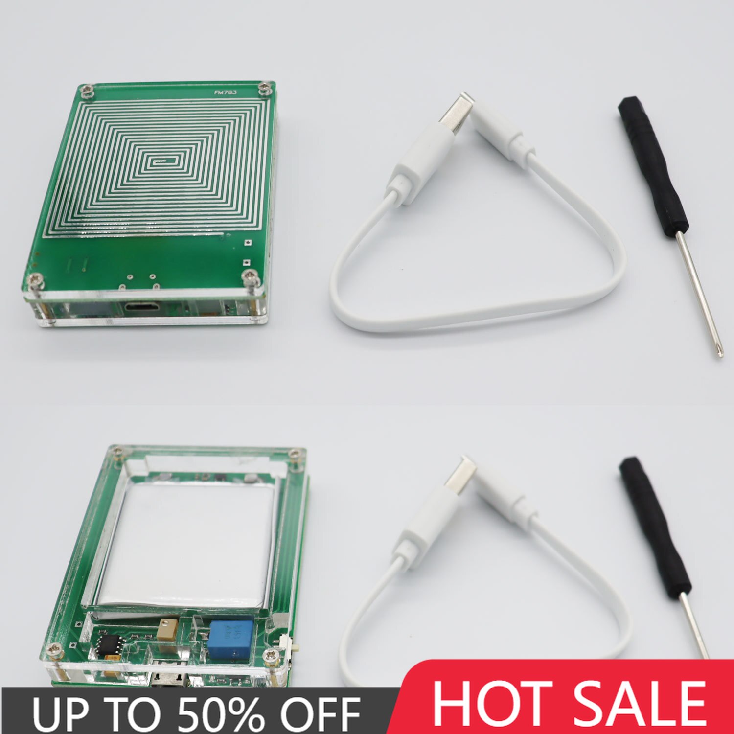 Rechargeable Schumann Resonance Wave Pulse Generator 7.83HZ Schumann Wave Ultra-Low Frequency Pulse Generator Audio Resonator