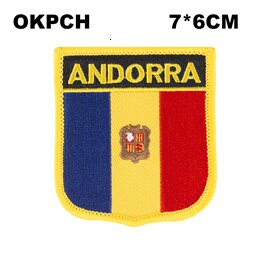 Vlag Patch Jas Denim Kleding Patches Borduren Ijzer Op Land Vlag Badge Rugzak Vlag Badges: PT0014-S