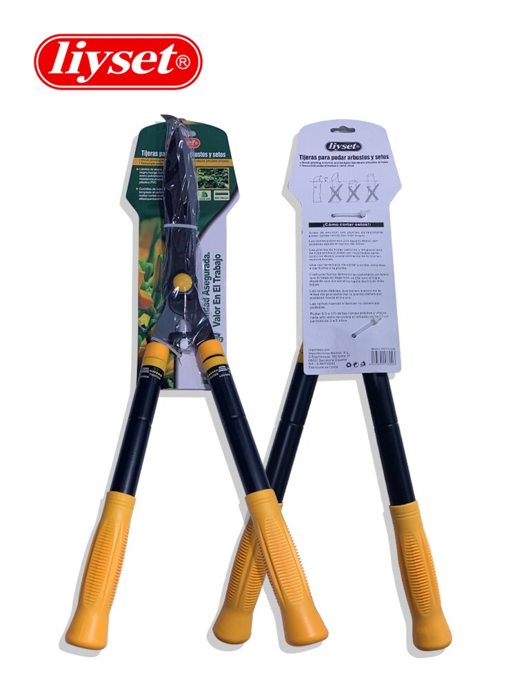 Liyset tijeras de podar, tijeras de jardinería Reach, herramienta de podar, tijeras de árbol para herramientas de jardín, picadora, podadora