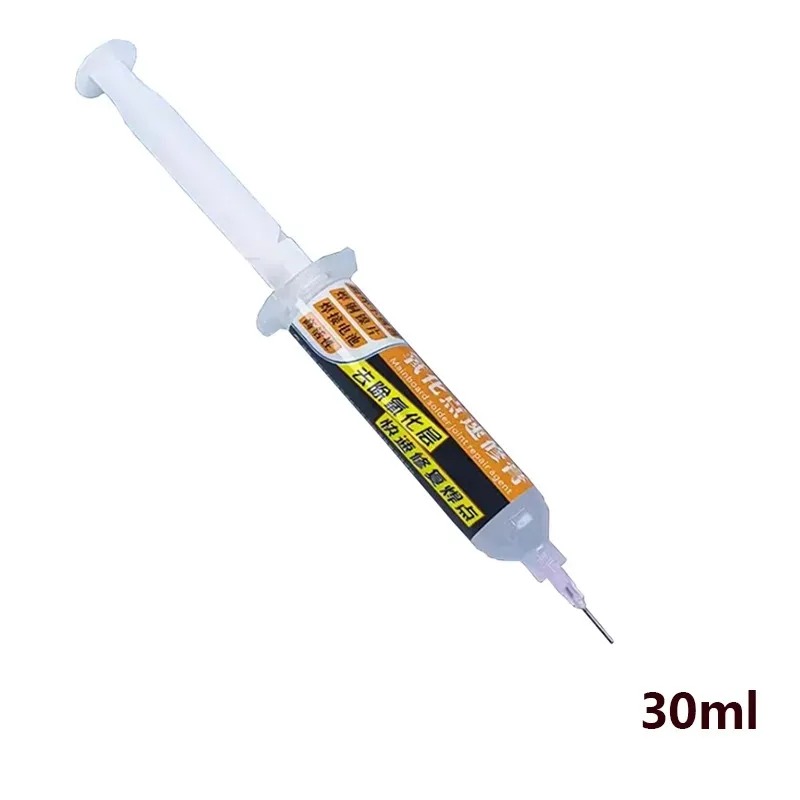 Multifunctional Soldering Paste Flux Welding For Aluminum Stainless Steel Copper 18650 battery nickel solder wire Welding Paste: Red