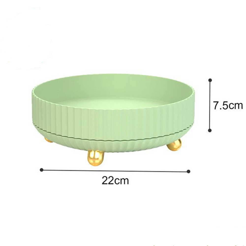 Estante de especias antideslizante con rotación de 360 grados, mueble de despensa, tocadiscos con contenedor de almacenamiento de Base ancha, organizador giratorio para condimentos de cocina: Azul