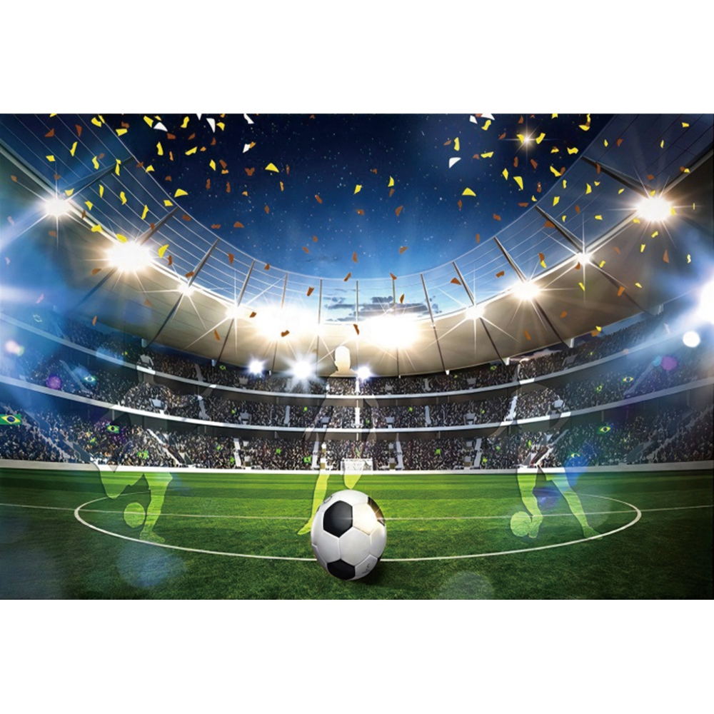 Soccer Birthday Party Backdrop Football Field Photo Background Soccer Theme Birthday Party Decorations