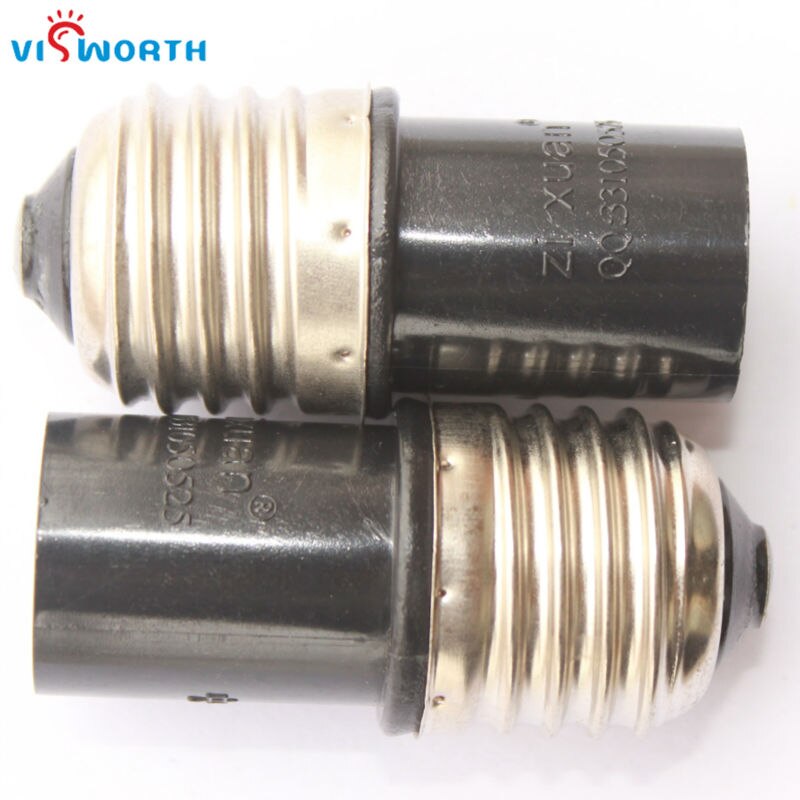 E27 to E14 Lamp Holder Screw Light Lamp Bulb Holder E27 Base Transfer E14 Socket Adapter Holder Fireproof