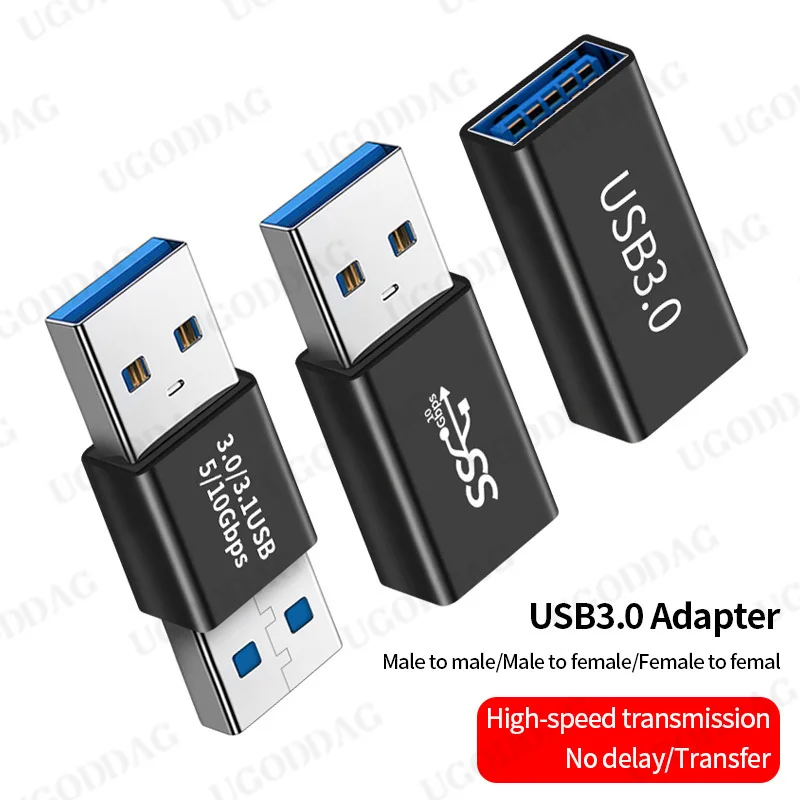 Złącze USB3.0 typu C na USB adapter 5Gbps rodzaj1 męnarty na męnarty żeńnarty Konwerter USB SSD HDD Przedłużacz kabla USB Wtyczka przedłużająca