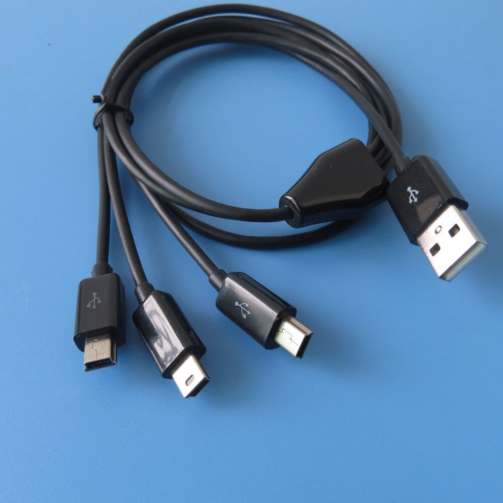 3 In 1 Mini Usb Data Charger Kabel 1Meter