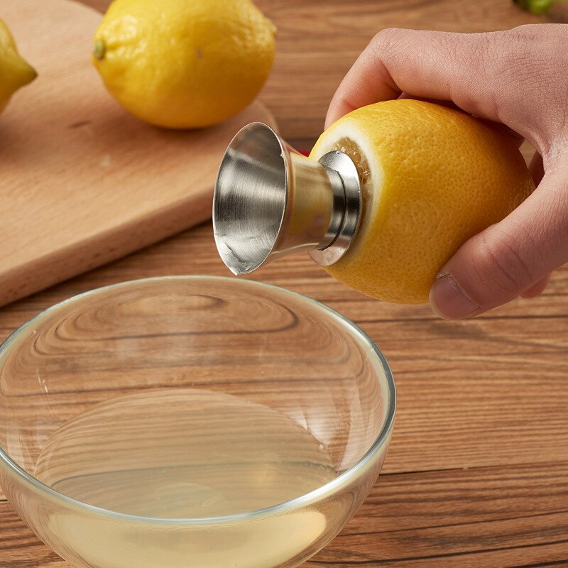 Citronborr nyaste rostfritt stål liten fruktpress saft citronsaft manuellt