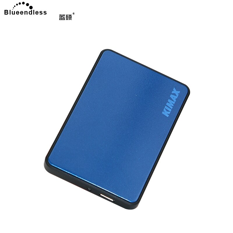 Blueendless Tool free hdd box 2.5 sata hdd externo external hard drive case 2.5" hard disk case plastic hdd case 2.5 usb 3.0