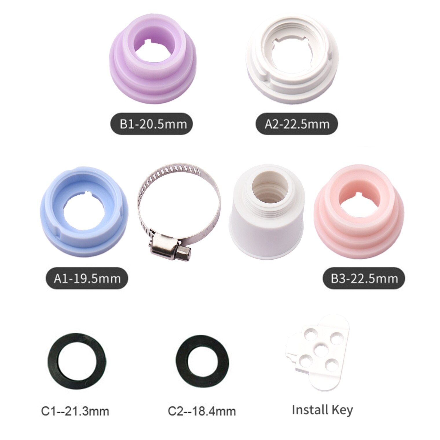 Kitchen Faucet Tap Water Purifier Faucet Filter with Tap Water Dual Output Kitchen Water Filtration System ACF Filter Filtration