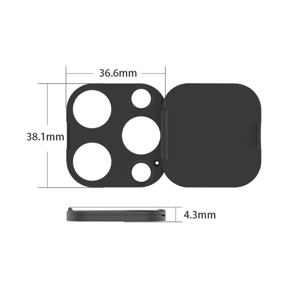 Protective Back WebCam Cover Sticker Accessories Camera Lens Cap Phone Lens Camera Privacy Protector for iPhone 15 Pro Max Plus