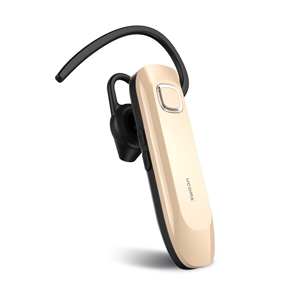 UCOMX U32K Bluetooth Kopfhörer Drahtlose Kopfhörer Ohr Haken Bluetooth Headset mit Mic Freisprecheinrichtung Hörer für iPhone Huawei Xiaomi: Gold