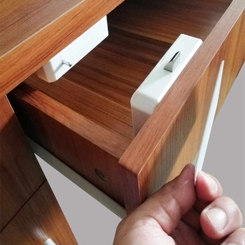 Electronic Invisible Cabinet Lock Hidden DIY RFID Lock With USB Cable For Wooden Cabinet Drawer File Locker Cupboard Lock