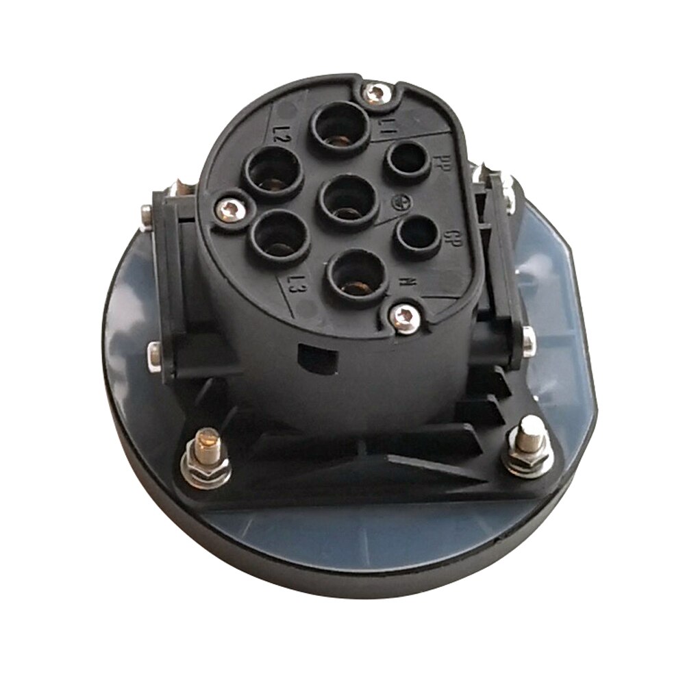 IEC62196-2 Eu Standaard Voertuig Inlaat Elektrische Voertuig Lading Point Socket EV Charger 32amp Type 2 Vrouwelijke EV Opladen Connector