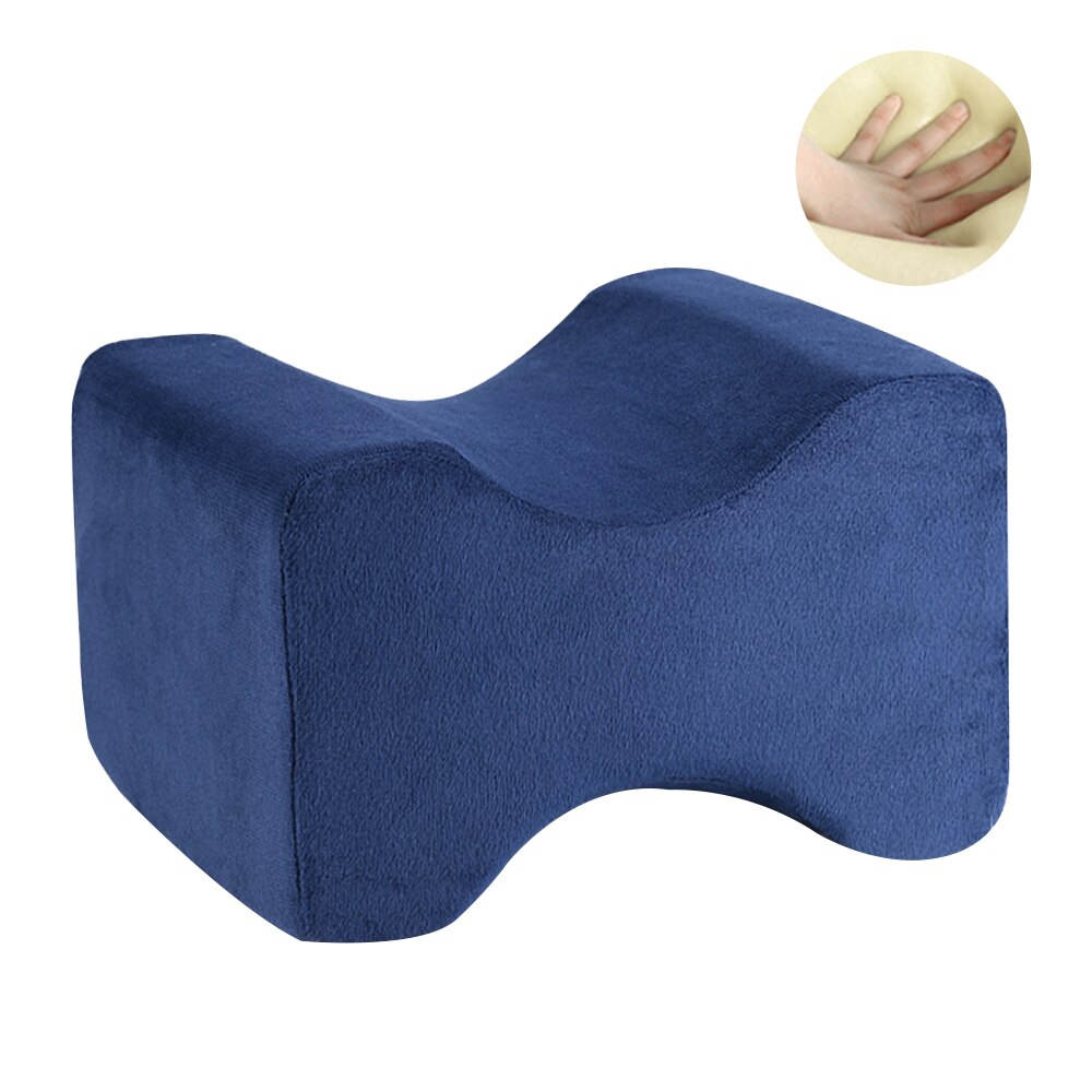 DIDIHOU 3 Farben Memory Foam Kissen Orthopädische Kissen Latex Hals Kissen Faser Langsam Rebound Weiche Kissen Massager Gesundheit Zervikale: navy1