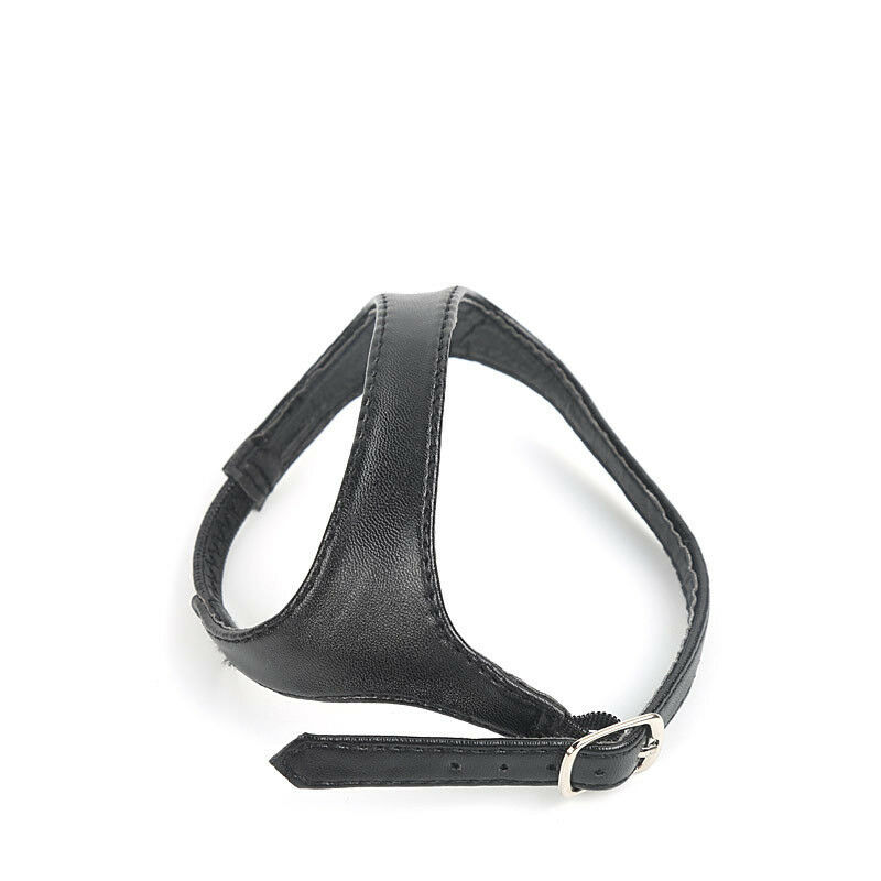 High Heel Stud Ankle Strap Detachable PU Leather Anti Loose Shoes Lace Bands: matt black