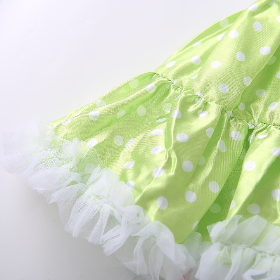 Tutu Rok Meisjes Tutu Pettiskirt Groen Mini Rok Verjaardag Prinses Baljurk Kinderen Kids Kleding Maat 18M 2 3 4 5 Jaar Oud