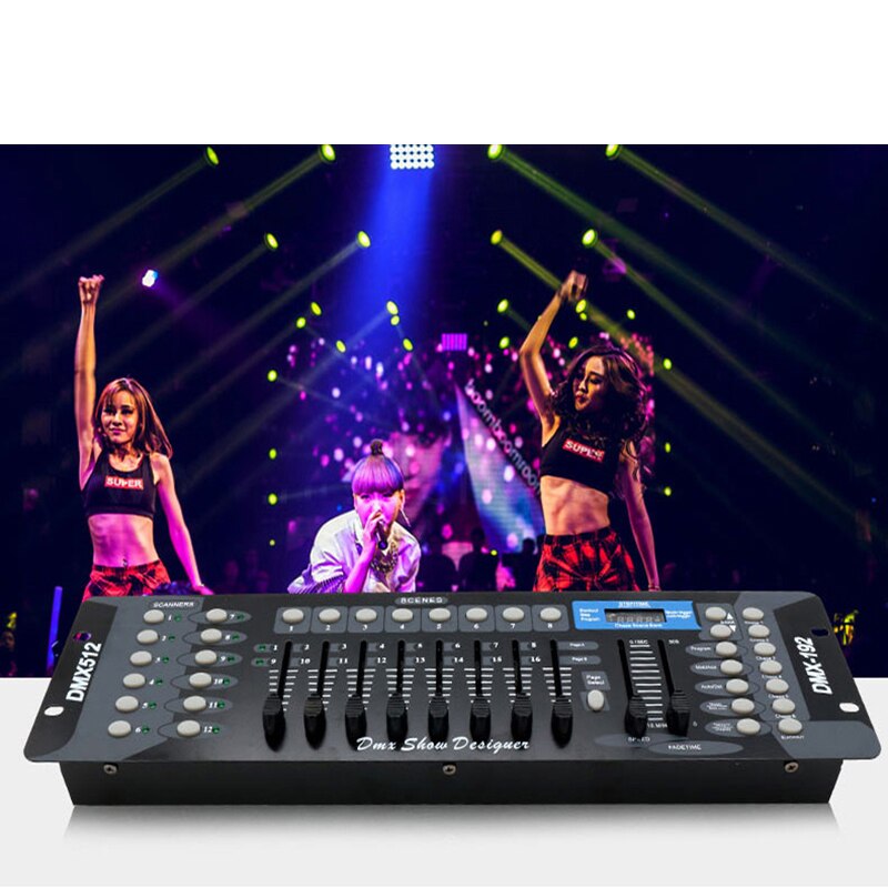 192 Dmx Console Podium Verlichting Controller 192 Kanalen DMX-512 Moving Head Led Par Controller Dmx Show Dieliquer
