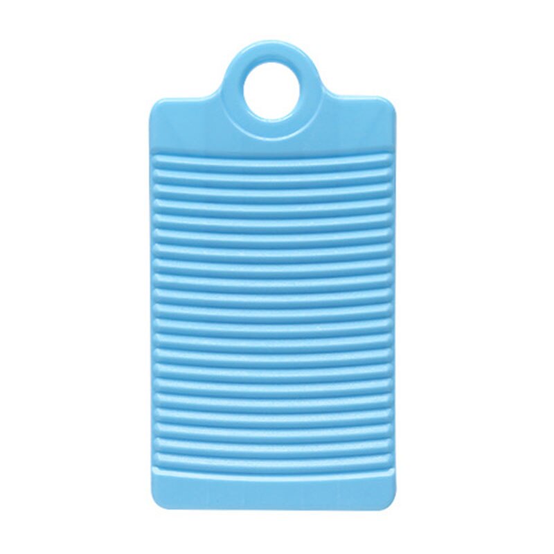 Plastic Washboard Antislip Thicken Washing Board Clothes Cleaning For Laundry H99F: Blue
