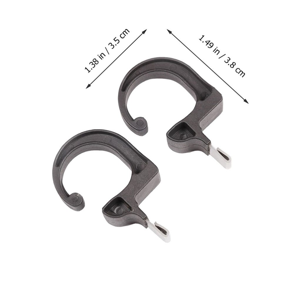 2pcs Car Rear Seat Trunk Hook Practical Multi-function Car Holder Seat Storage Stand Umbrella Clip for Car