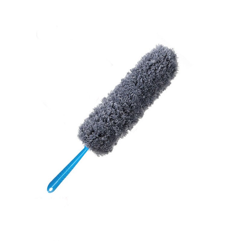 Espanador extensível de microfibra, removedor antiestático dobrável da poeira, escova da limpeza da vassoura & da janela, ferramentas da limpeza da poeira do agregado familiar: gray