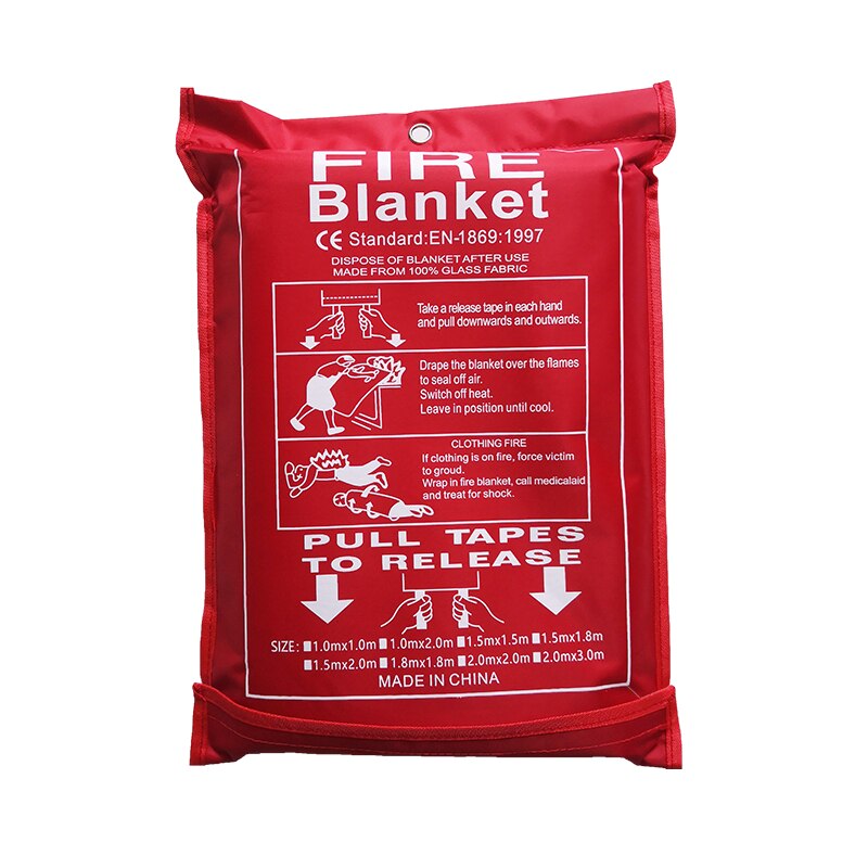 Fire Blanket 78inch*78inch Fire Suppression Blanket for Home Heavy Duty Fiberglass Cloth, Emergency Fire Safety Blanket