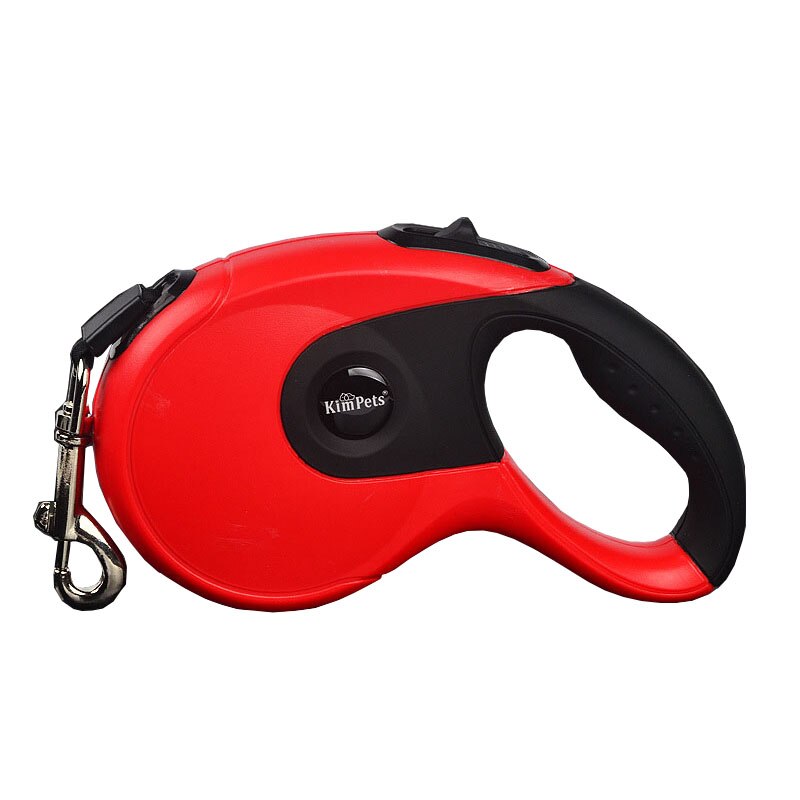 Kimpets 3m/5m sisäänvedettävää koiran talutushihnaa lemmikkieläinten automaattinen talutushihna kestävä keskikokoinen koira vetoköysi pennun kävelyhihnat 6 väriä