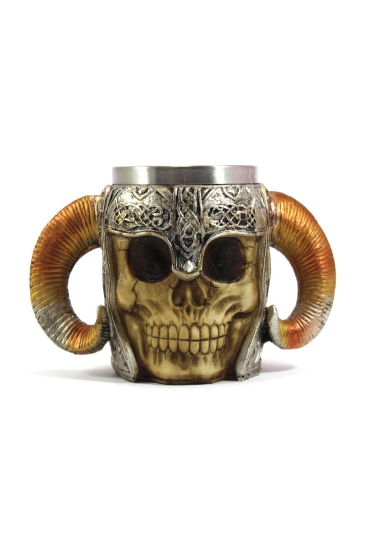 Beer Glass Skull Mug Espresso Coffee Cup Set Handmade Beer Mug Tea Glass Whiskey Glass Tumbler Drinkware steel resin 3D