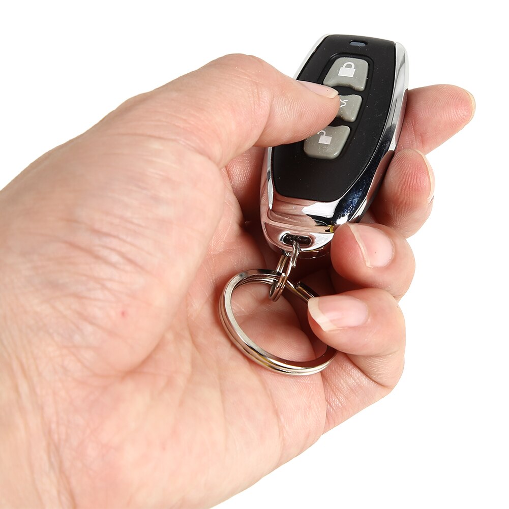 Car Security Alarm Remote Control Central Locking System Keyless Entry Immobiliser Shock Sensor Alarm Central Kit Accessories