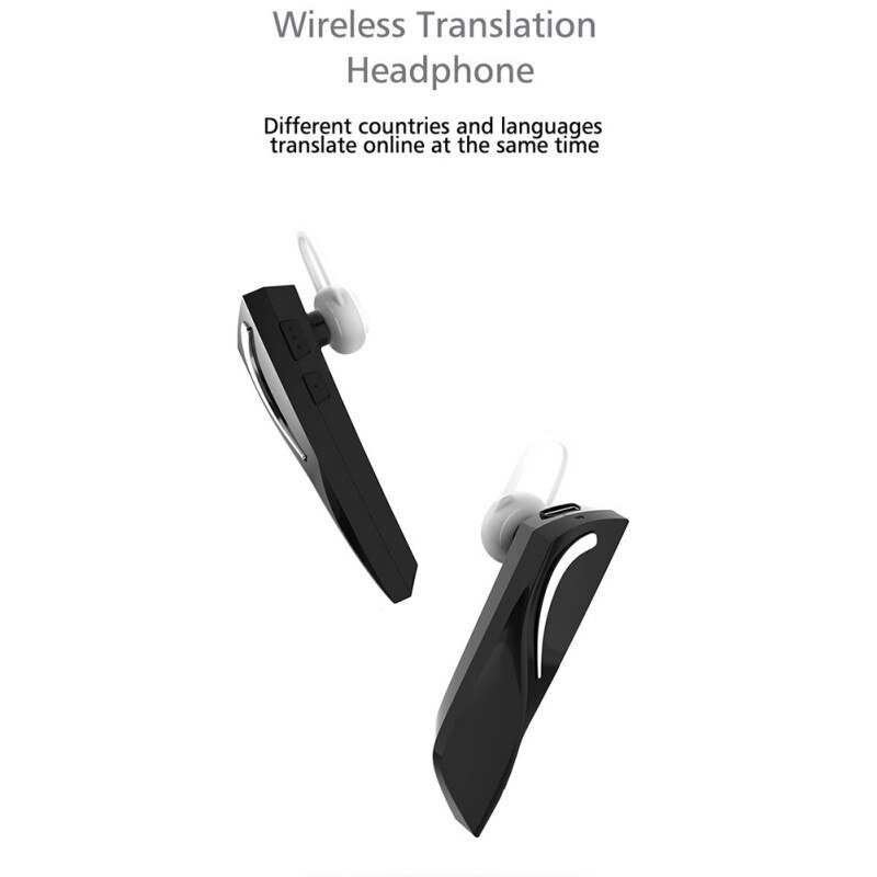 Écouteurs bluetooth sans fil, pour IOS et Android, 26 langues en temps réel