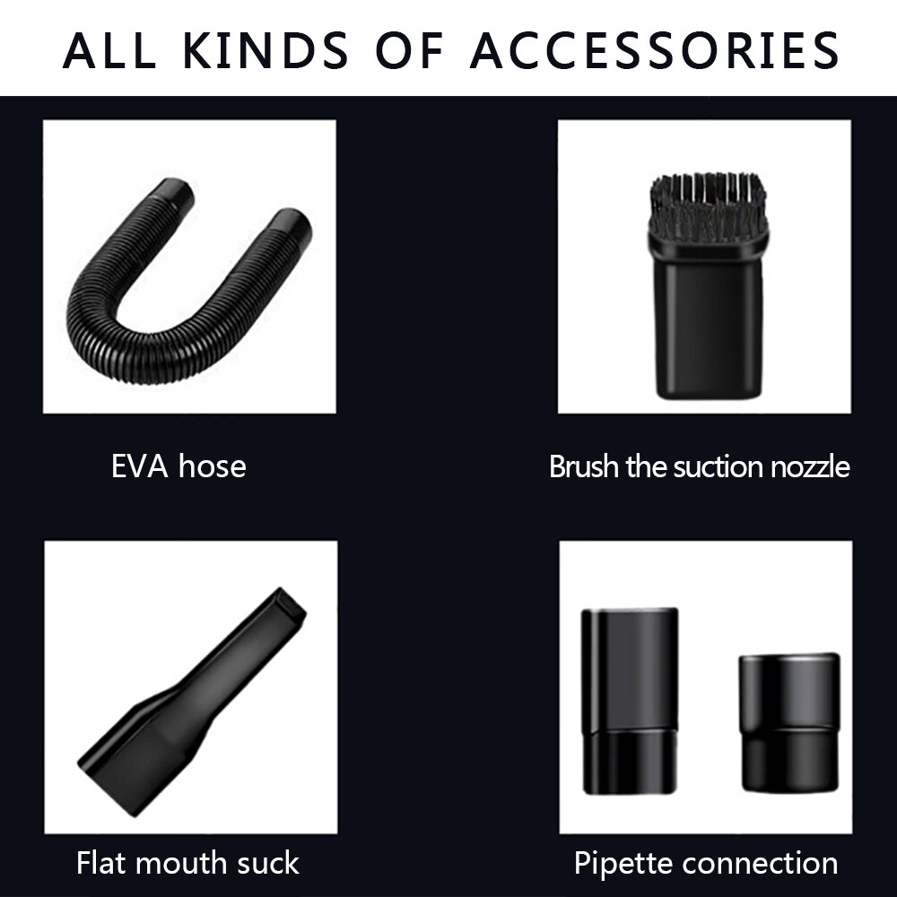 High Power Rechargeable Car Handheld Vacuum Cleaner Portable Light Car Vaccum Cleaner For Classroom/Working Table