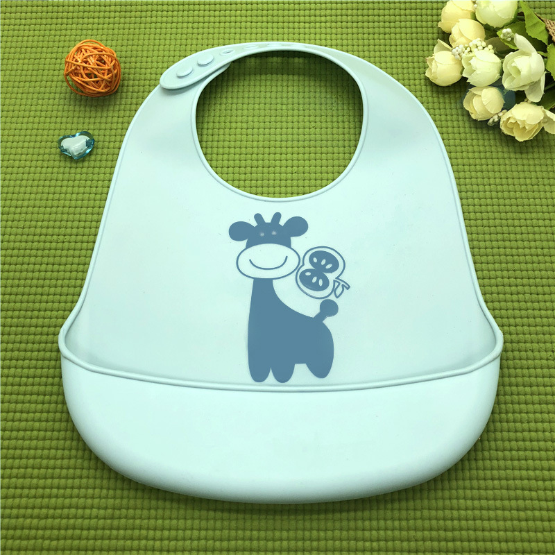 Waterdichte Siliconen Bib Doekjes Schone Comfortabele Zachte Baby Bod Met Pocket Voor Baby 'S en Peuters