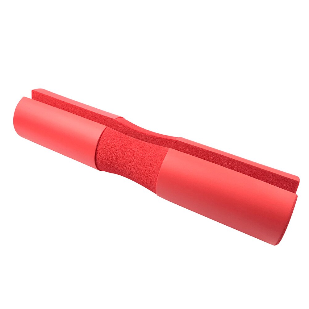 Coussin de Fitness accessoire épaule protection haltères fentes confortable épaissi Support plat hanche poussées mousse couverture: Rouge