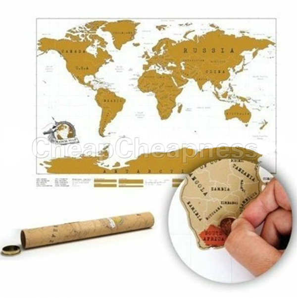 82*58cm Black Scratch Map World Travel Scratch Off Map Best for Education School mapa mundi mapa