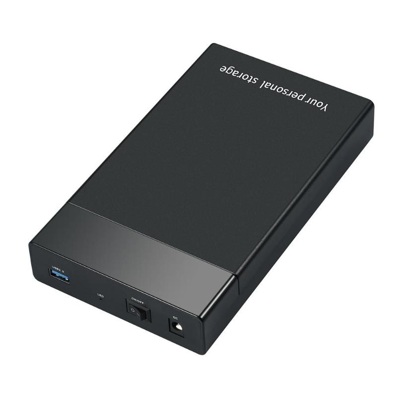 Carcasa de HDD de alta velocidad, caja de disco duro externo USB 3,0 a SATA III, 6gbps, 2,5, 3,5 &quot;, USB3.0, HD, SSD