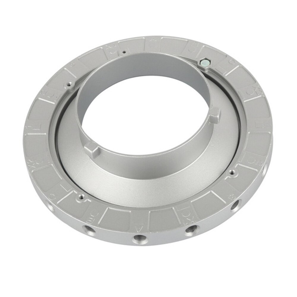 Bowens Mount Speed Ring Adapter Studio accessorio per luce Flash a LED compatibile con Godox NiceFoto Jinbei