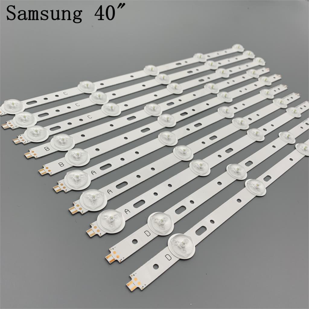 100% Peças/set novo 10 40D1333B 40L1333B 40PFL3208T LTA400HM23 retroiluminação LED bar SVS400A79 4LED A B D 5LED tipo C Rev.1 120712