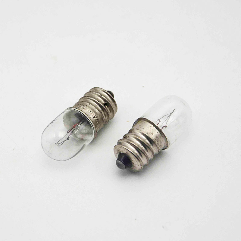 E12 Screw Base Indicator Bulb – 18V / 24V / 28V / 30V Options (0.11A) – Instrument Lamp