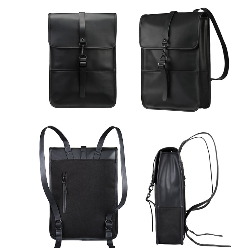 Pu Lederen Laptoptas 15.6 Inch Voor Macbook Pro 15 Case Laptop Rugzak Vrouwen Waterdichte Rugzak Vrouwen Voor Macbook Pro 15