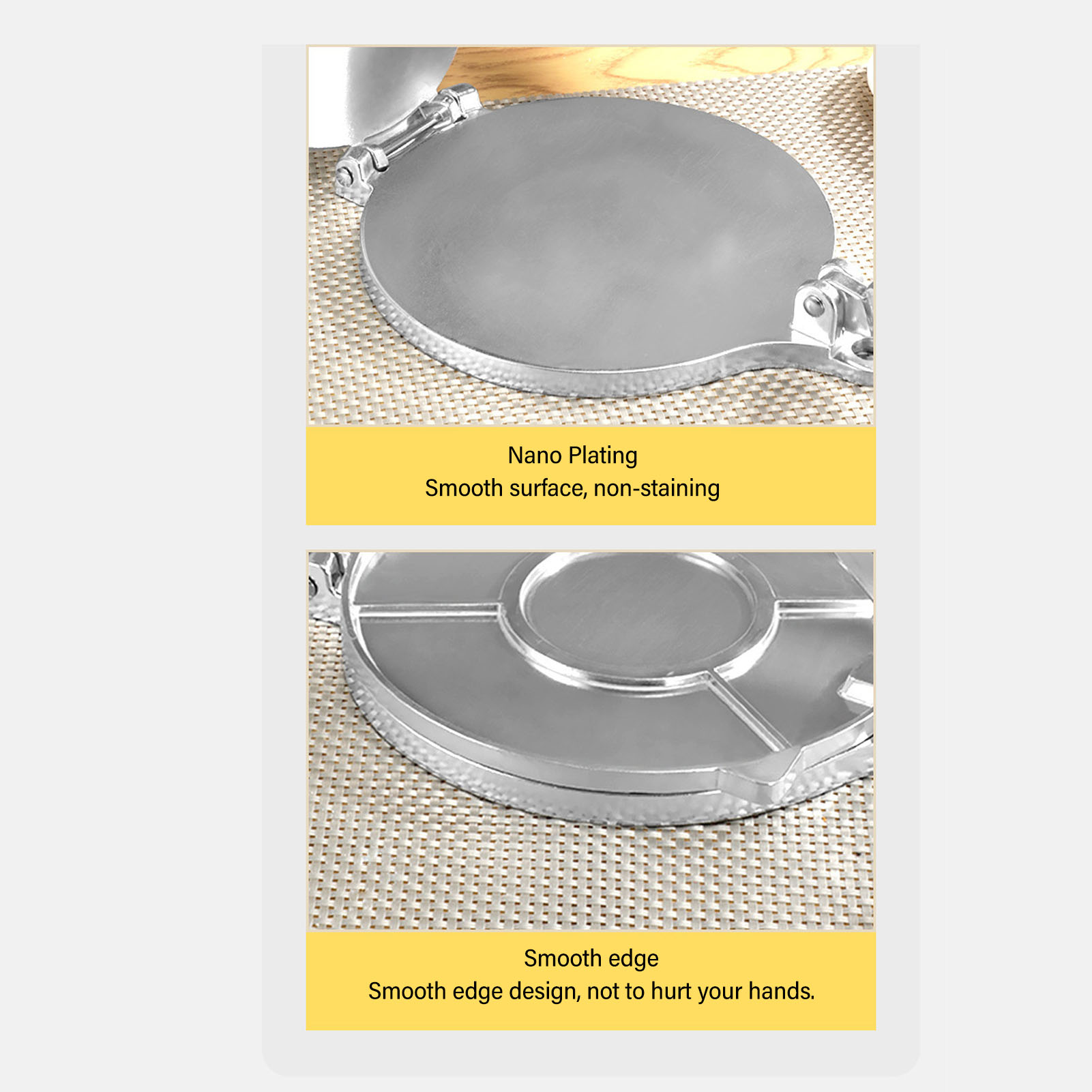 16/20 Cm Diy Tortilla Druk Maker Aluminium Handleiding Maïs Tortilla Deeg Drukken Tool Keuken Bakvormen koken Accessoires