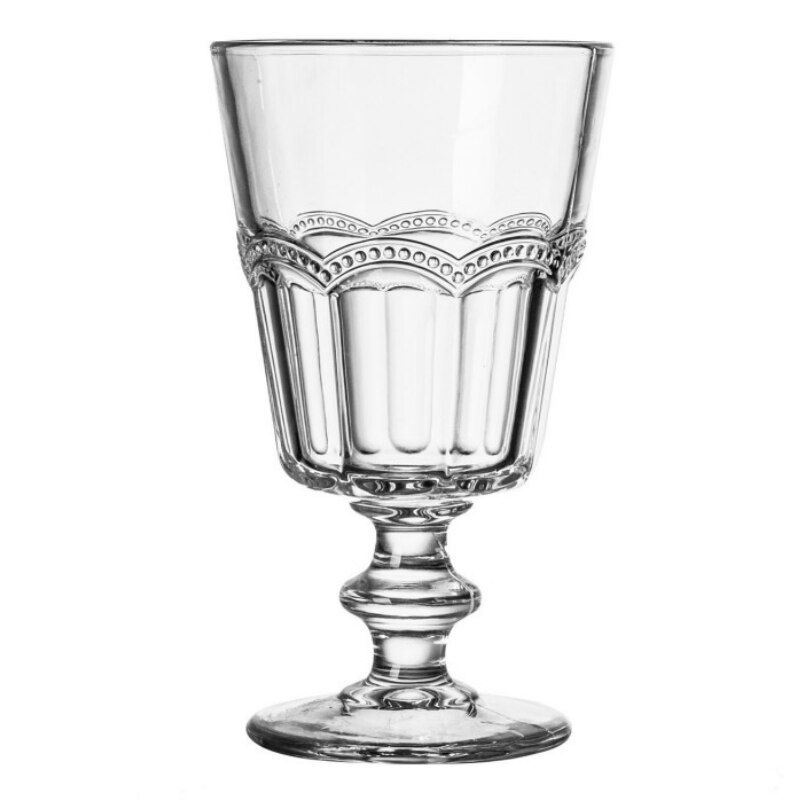 Exquisito cáliz tallado clásico con borde de encaje, copa de vino tinto, whisky, Brandy, copa de champán, Bar en casa, bebida fría, tienda, 200-250Ml: 250ml