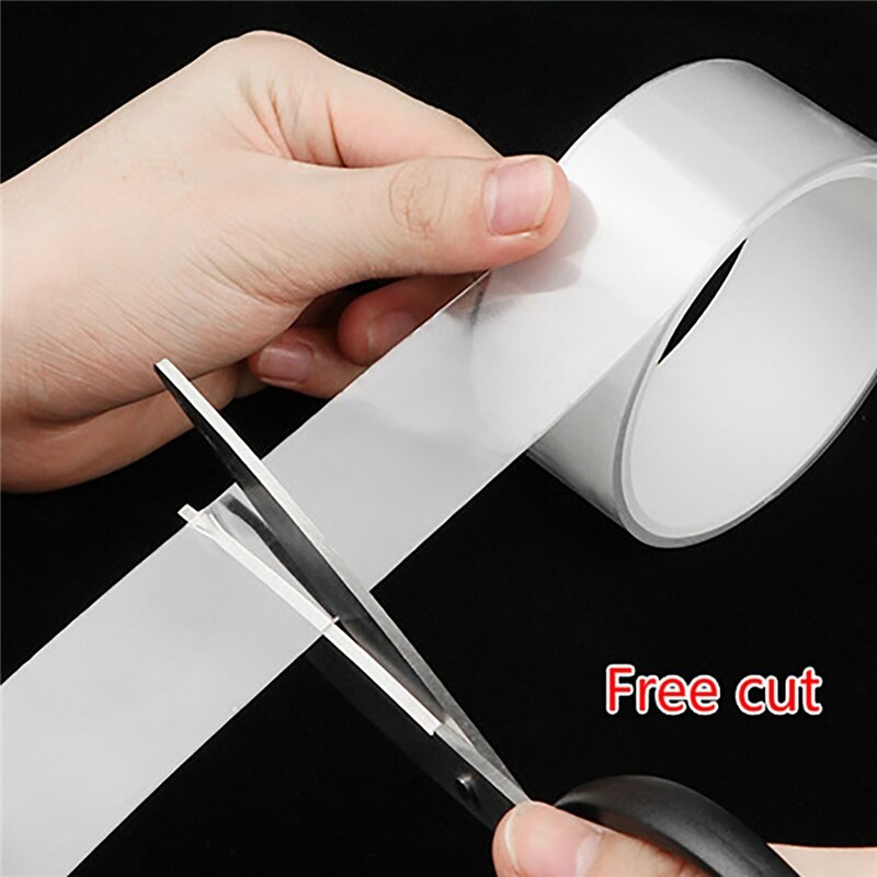 Universele 3M 5M 10M Auto Anti-Collision Strip Nano Tape Scratchproof Drempel Transparante Film Deur Rand velg Protector Stickers