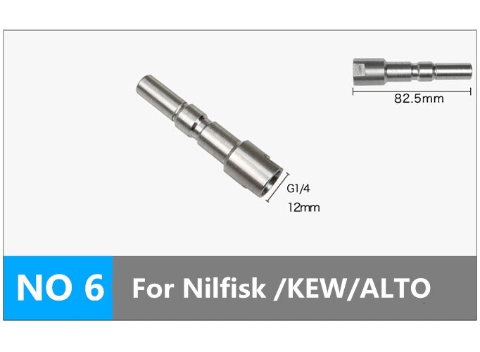 Lave-auto lance de mousse de neige e adaptateur générateur de mousse pour Karcher Lavor Nilfisk Bosch Stihl nettoyeur haute pression outil de nettoyage de voiture: Rouge