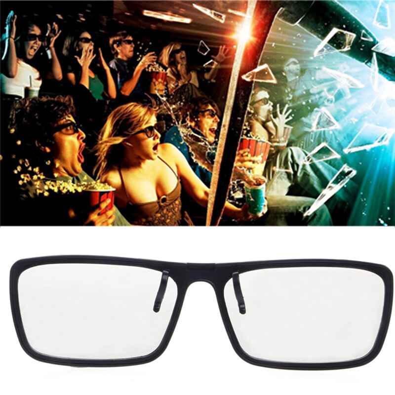 Lunettes 3D polarisées, Type Clip, 2021mm, pour télévision, cinéma, Real 3D