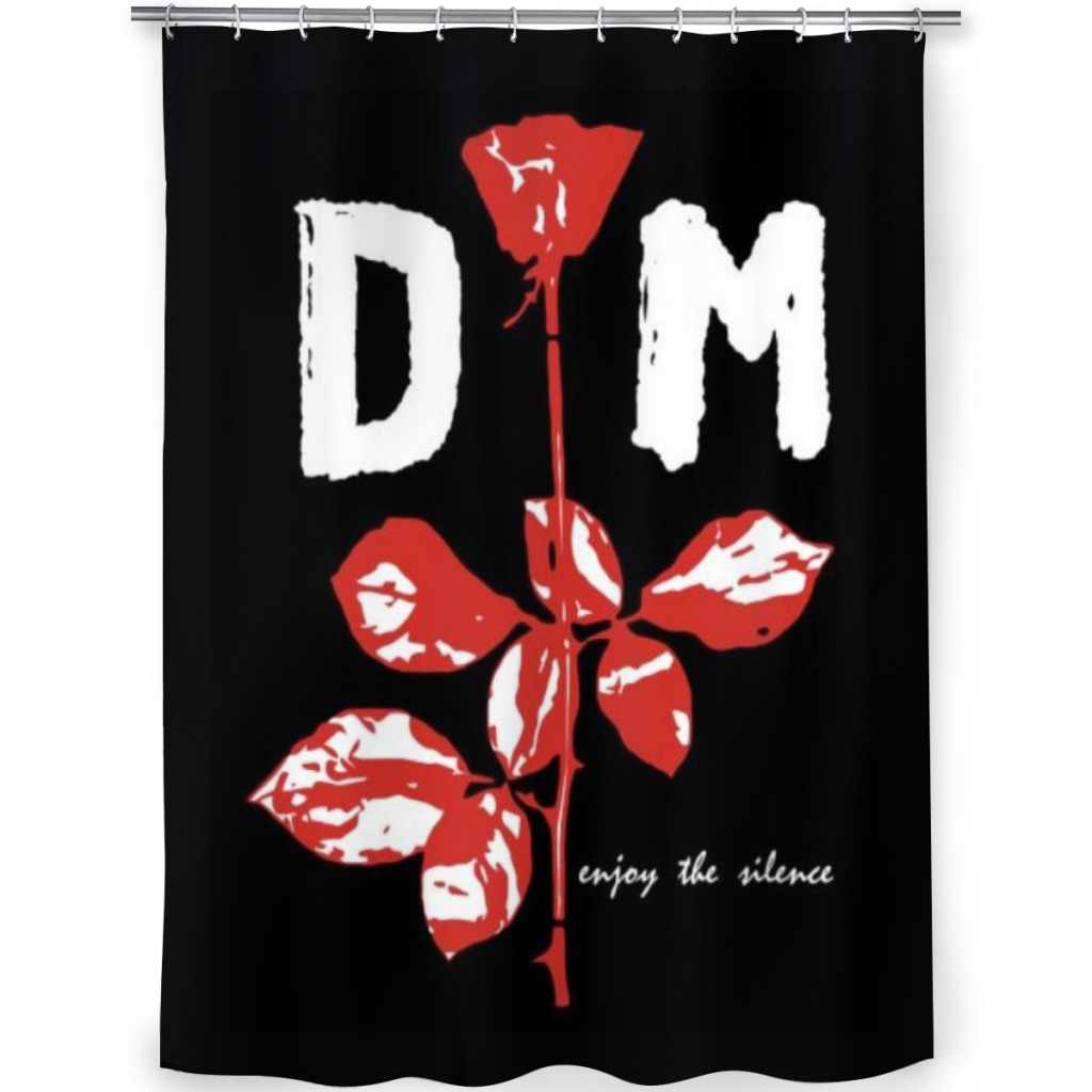 Depeche-mode dusjforheng landskap badeforheng med kroker til badet vanntett landskap