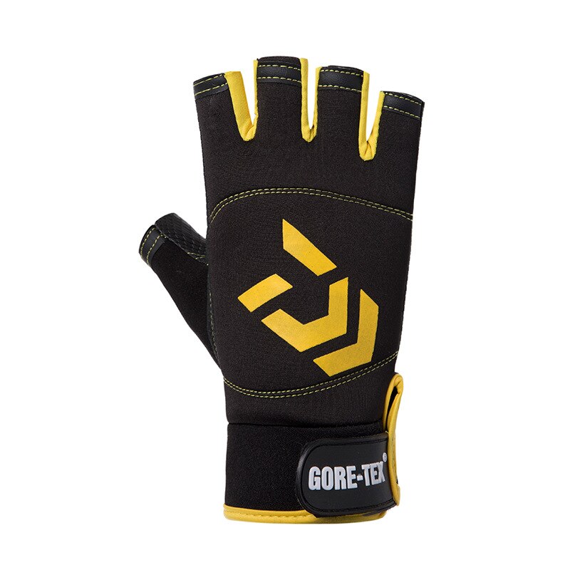 Daiwa Open-fingered Handschuhe Angeln Handschuhe Baumwolle Volle Finger Handschuhe Angeln Outdoor Reiten DAWA Angeln Gleitschutz Handschuhe: 9