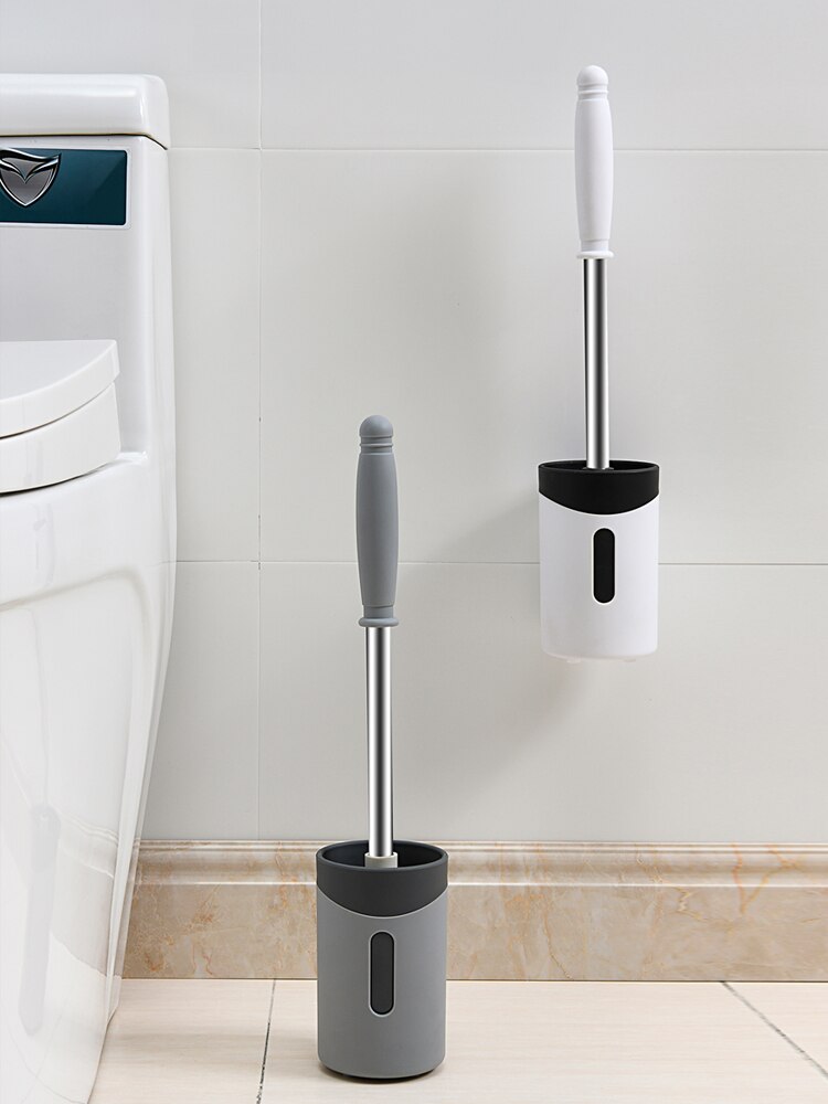 3 Kleur Wc Borstel Set Badkamer Borstel Houder Opknoping Op De Muur Met Lange Handvat Badkamer Opknoping Borstel WY606