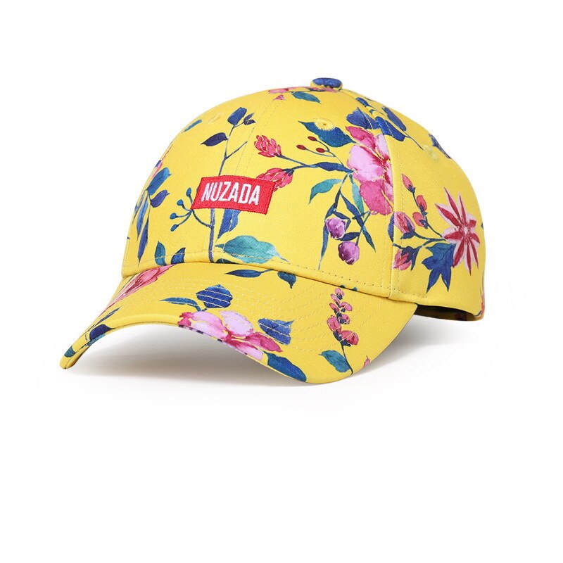 Baseballpet heren dames bloemen verstelbare snapback pet straat hiphop petten stijl