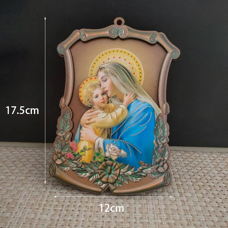 Christian Katholischen Reliquien Holz Symbol Jesus Heiligen Herz Jungfrau Maria statuen ornamente wohnkultur articulos religiosos catolico