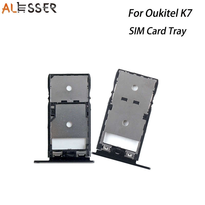 Alesser Für Oukitel K7 SIM Karte Halfter Tablett Slot Ersatz Teil Für Oukitel K7 SIM Karte Slot SD Karte Fach Halfter Adapter